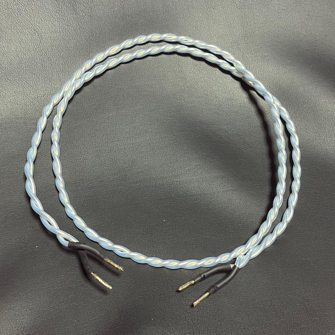 オヤイデ 4N 純銀 2.0mm 単線 ツイスト 93㎝ oyade