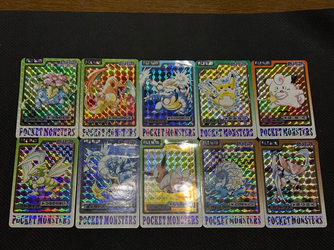 良品 ポケモンカードダス Part3-4 151種 計151枚 青版 フルコンプ