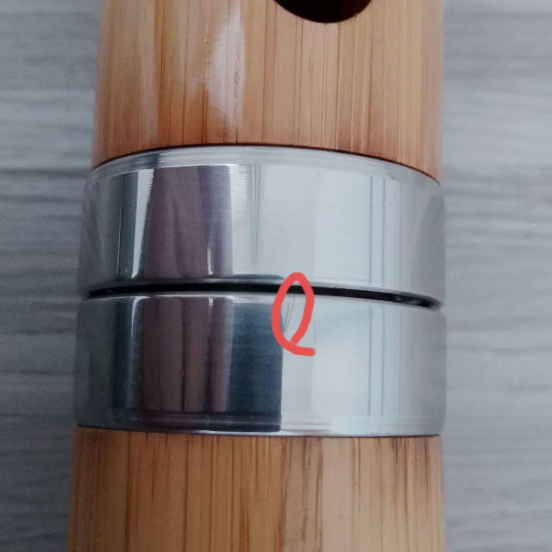 尺八 蝴蝶　合竹　一尺六寸　都山流