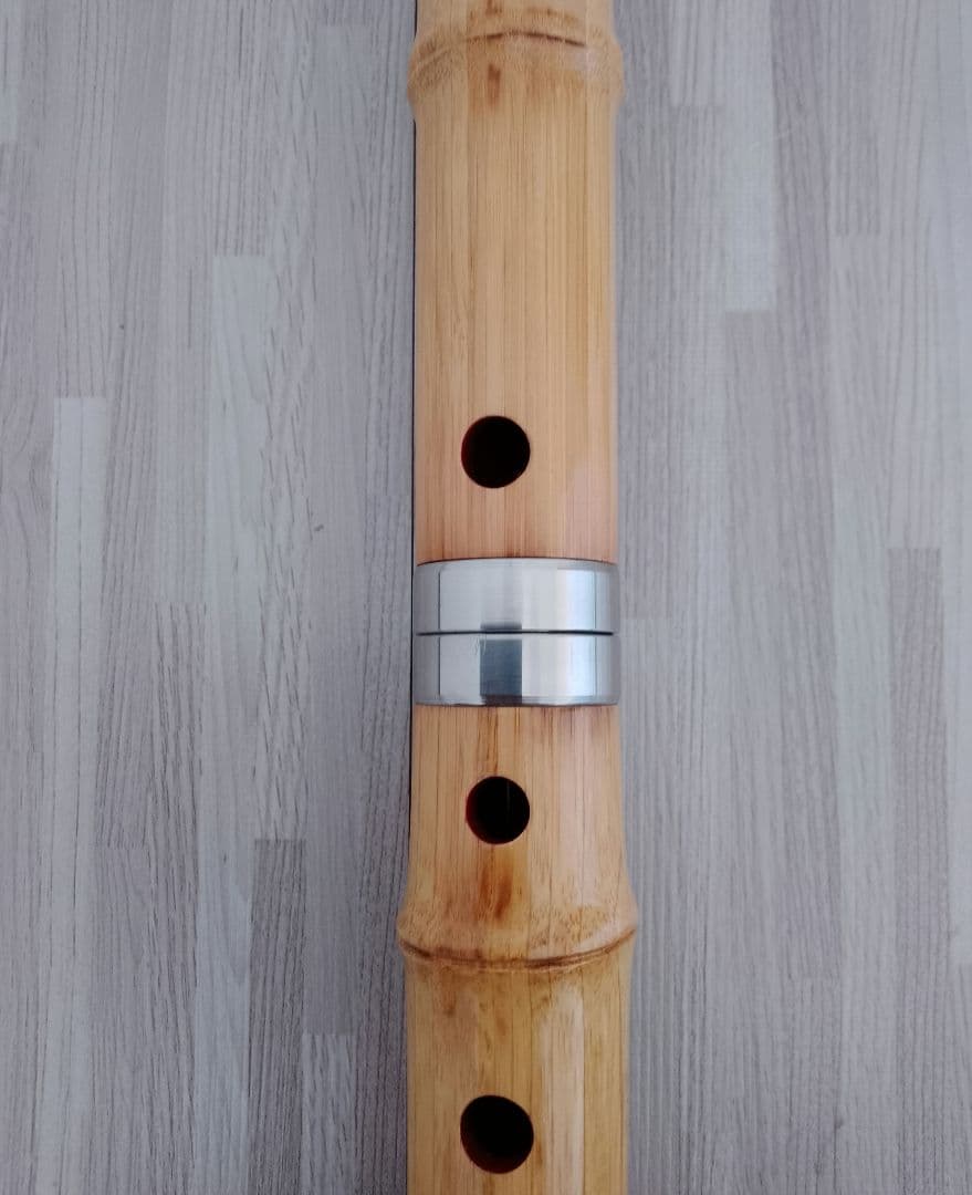 尺八 蝴蝶　合竹　一尺六寸　都山流