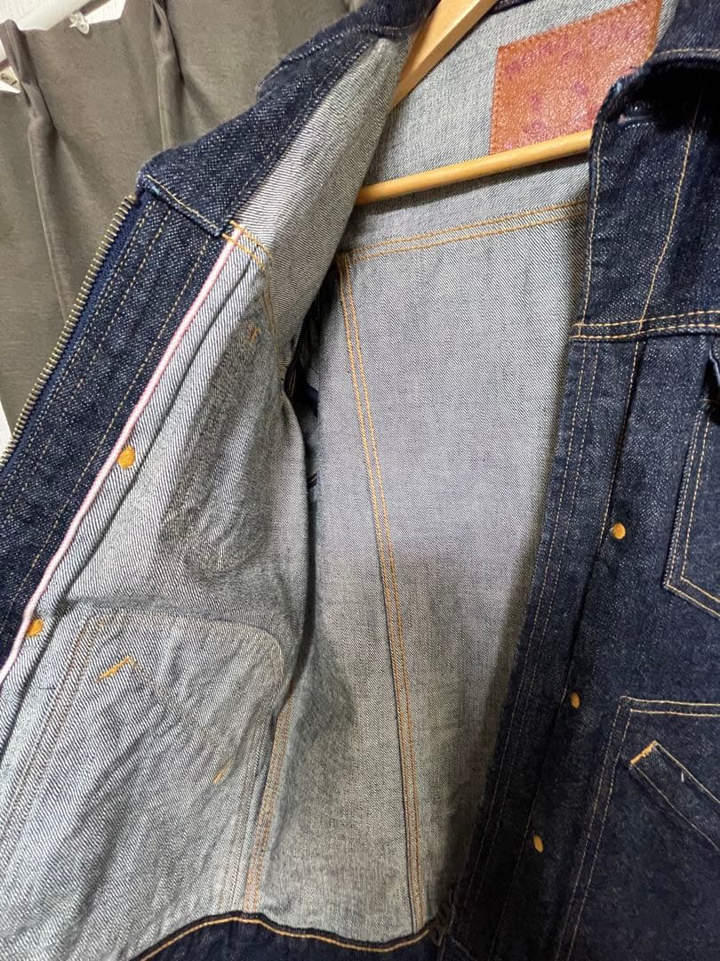 MOMOTARO JEANS デニムジャケット 40 インディゴ出陣 美品