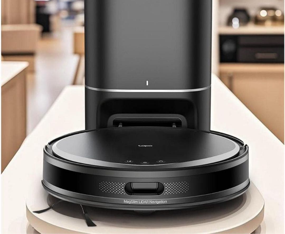 新品未開封　超薄型 ロボット掃除機 自動ゴミ収集機 5300Pa 強力