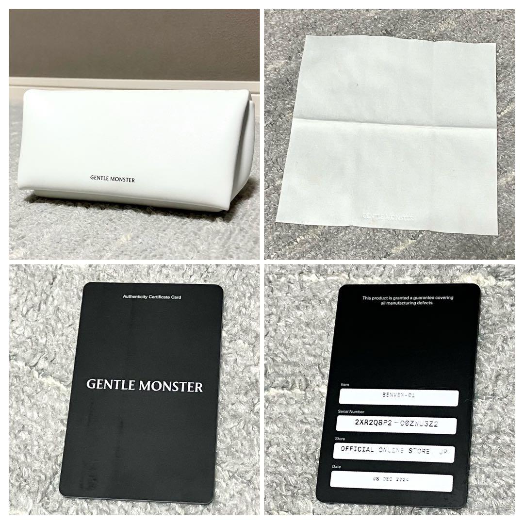 専用☆☆☆☆ジェントルモンスター［BENVEN 01］サングラス　ケース、クロス