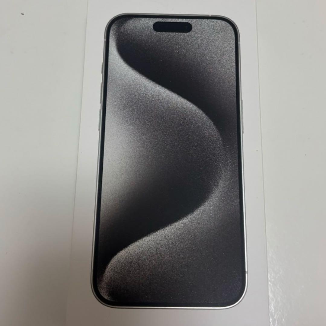 iPhone15pro 128GB ホワイトチタニウム