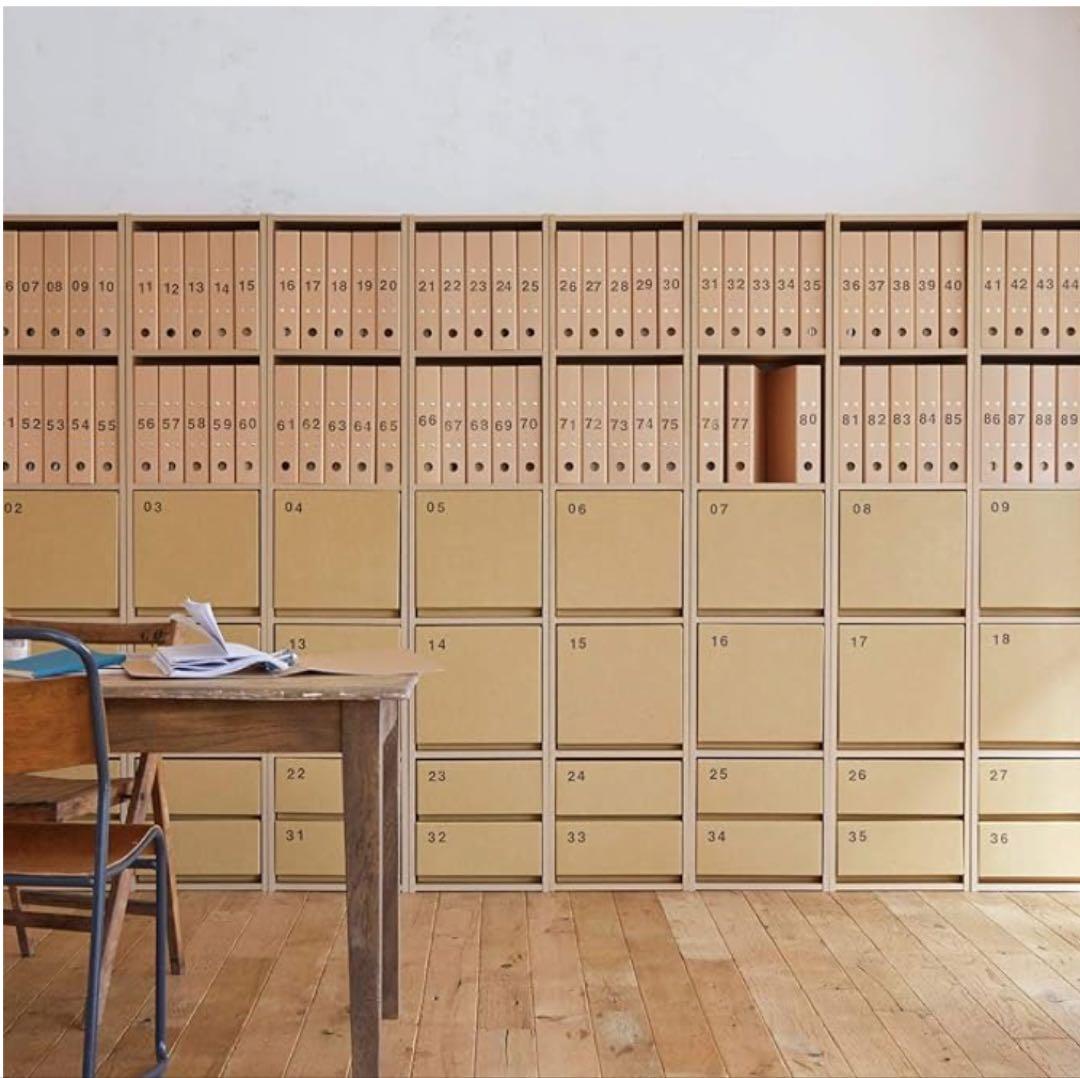 哈気　計8万円相当 無印　パルプボードボックス 16台 ジョイント金具