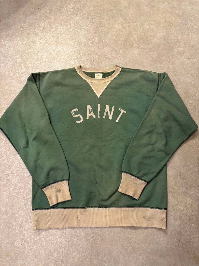 セントマイケル　スウェット L グリーン