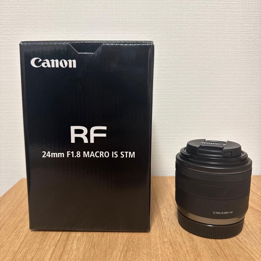 Canon RF24F1.8 MACRO IS STM 単焦点