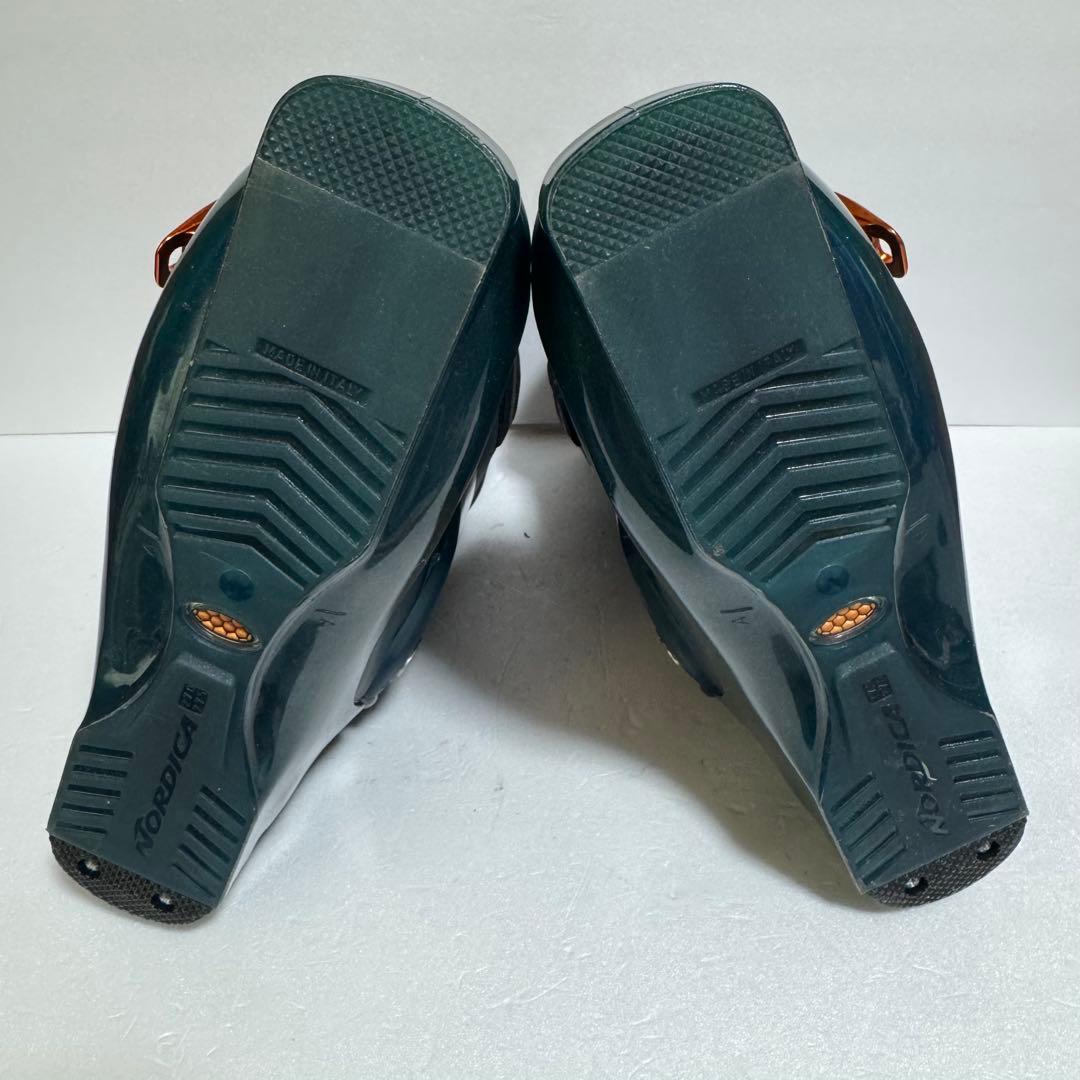 315mm 27-27.5cmスキーブーツ ダークグリーン緑色Nordica