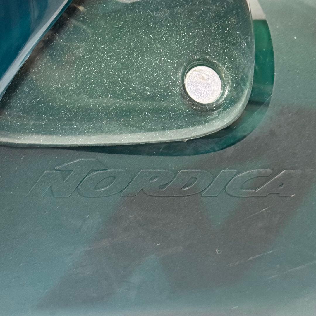 315mm 27-27.5cmスキーブーツ ダークグリーン緑色Nordica