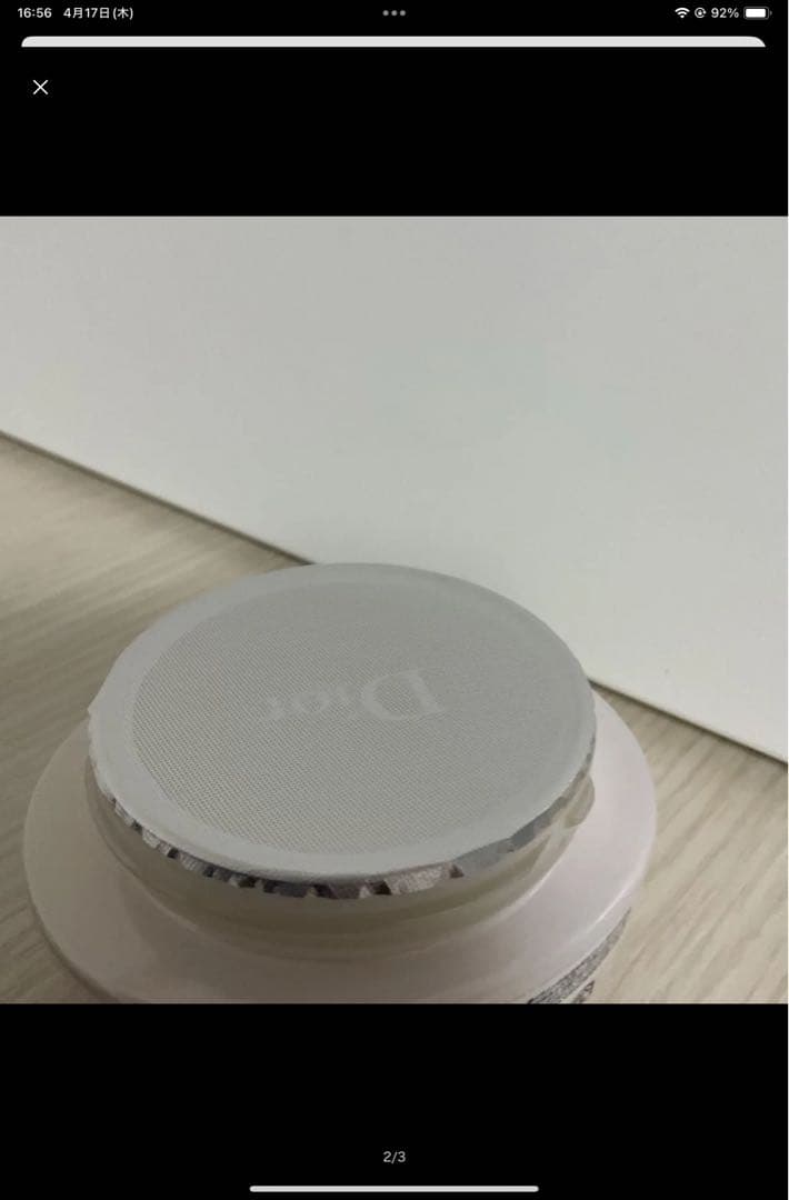 4点、MDハンド、スノークリーム、ケース付き❣️クッション010、ローズ&ローズ