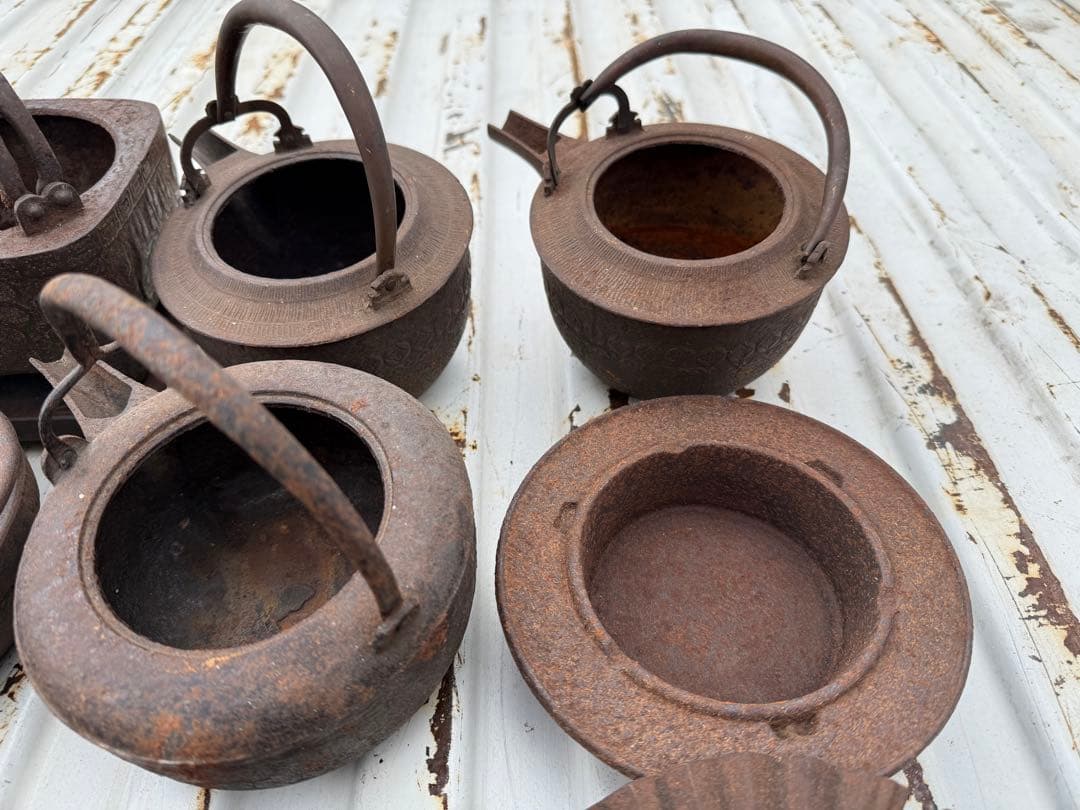 各種　鉄器　鉄瓶　灰皿　茶器　いろいろ　まとめ　金属工芸　鉄製　その他