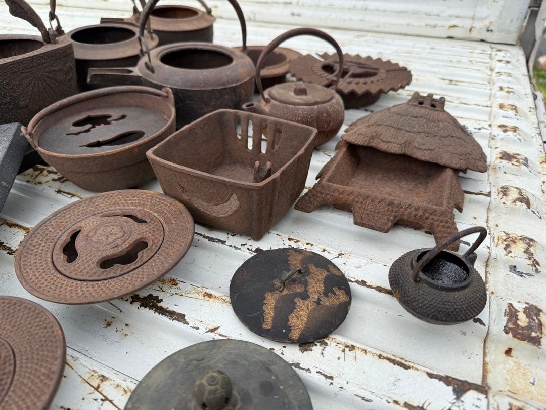 各種　鉄器　鉄瓶　灰皿　茶器　いろいろ　まとめ　金属工芸　鉄製　その他