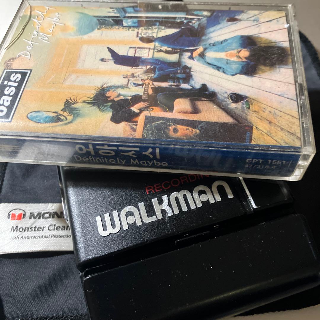 SONY WM-F404 カセットプレーヤーoasis カセット付き (韓国製)