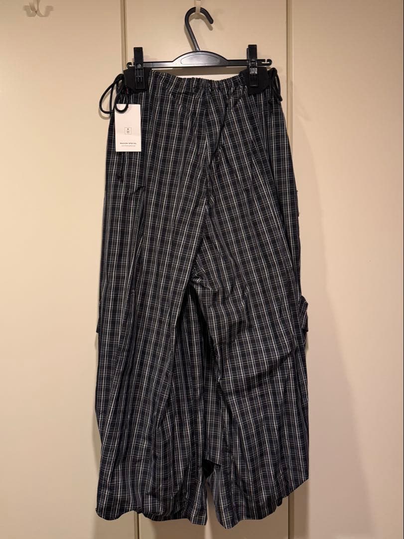 MAISON SPECIAL リボンデザインカーゴパンツ