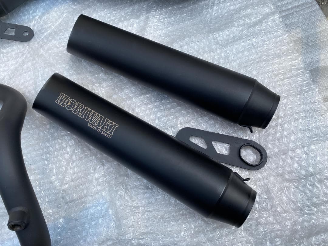 Rebel1100 モリワキ CROSS TWIN フルエキゾースト ブラック