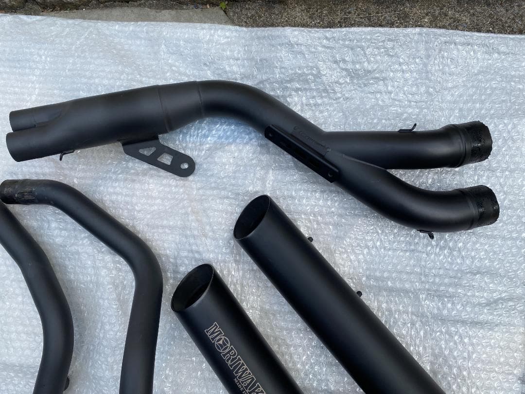 Rebel1100 モリワキ CROSS TWIN フルエキゾースト ブラック