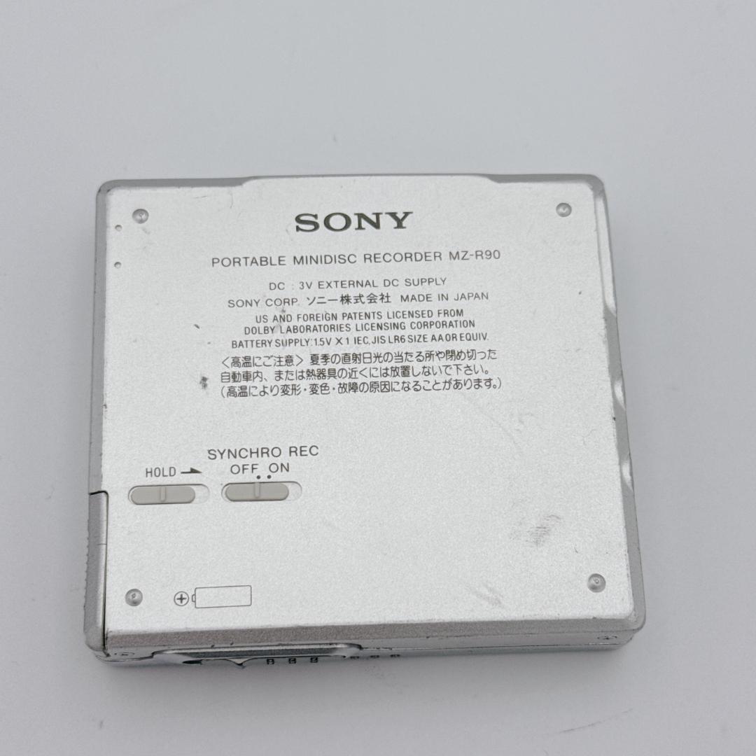 SONY WALKMAN MDウォークマン MZ-R90 ポータブルプレーヤー