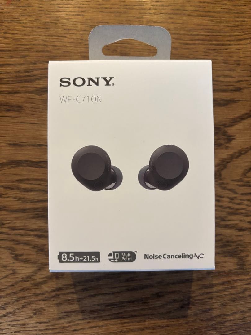 SONY WF-C710N ワイヤレスイヤホン　ブラック