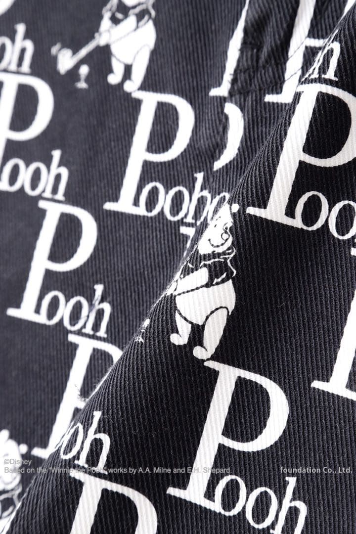 L 新品定価34100円　パーリーゲイツ　プーさん　総柄スカート