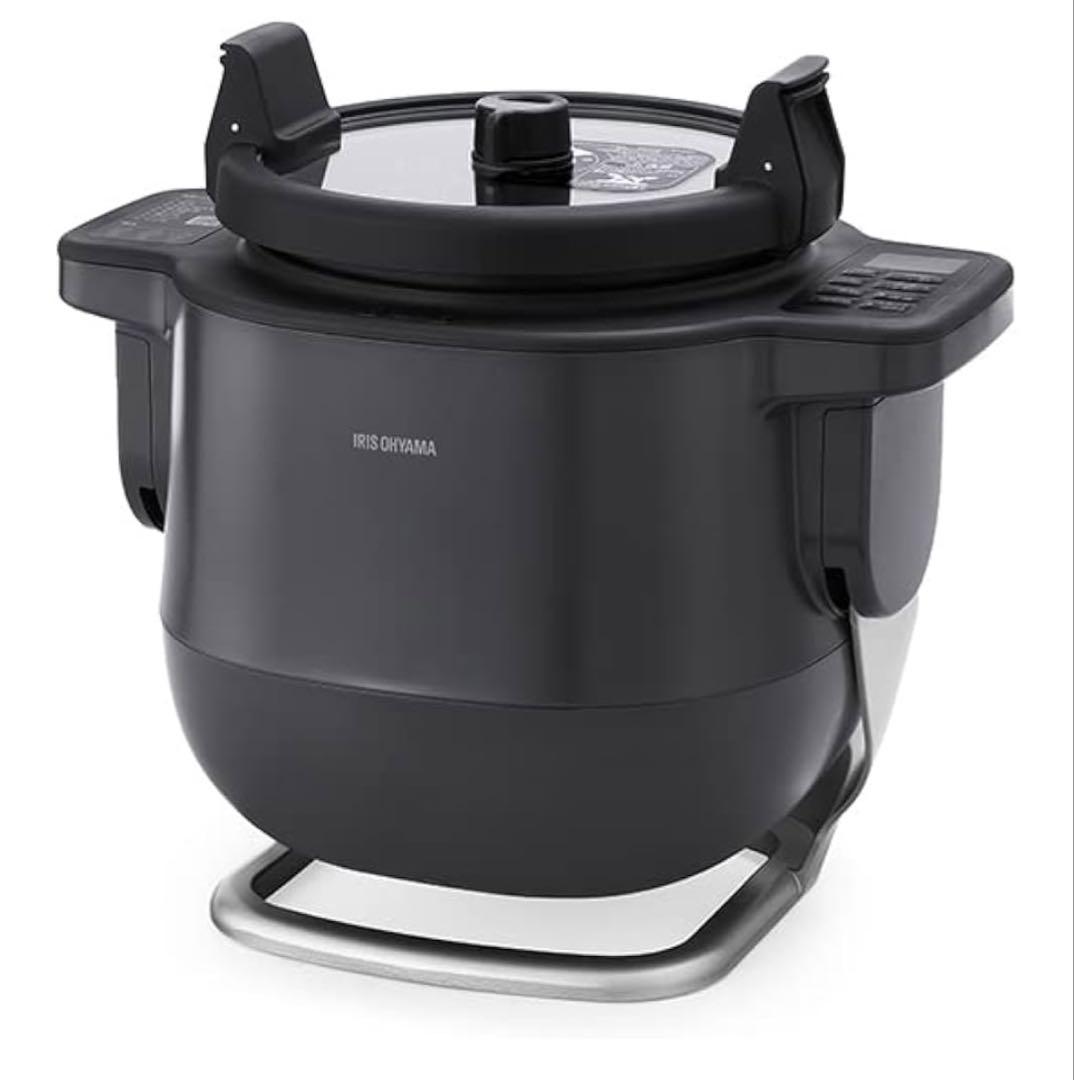 アイリスオーヤマ 自動調理鍋 自動かくはん式調理機 CHEF DRUM