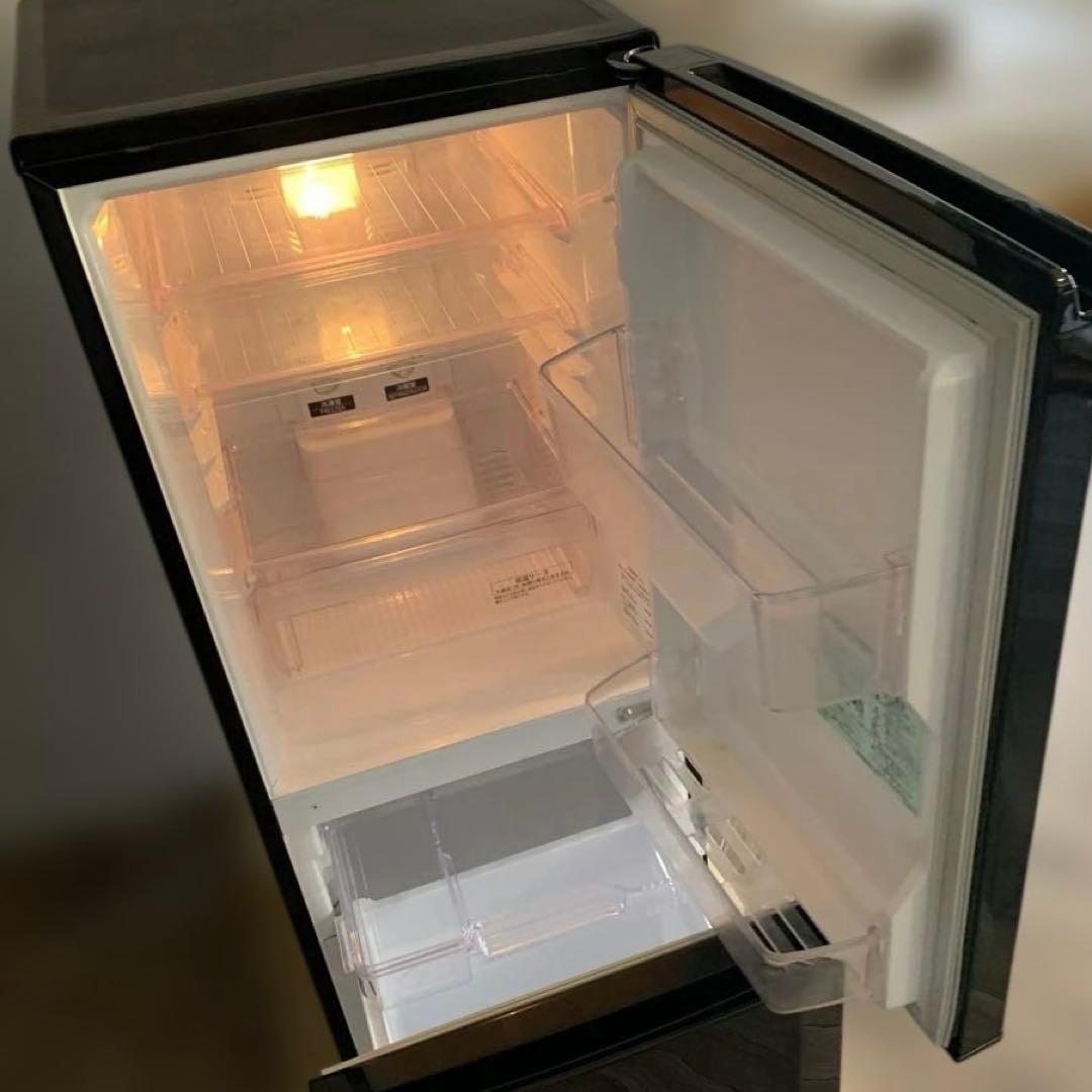 MITSUBISHI 冷蔵庫 冷凍庫 ブラック 黒 MR-P15T-B 146L