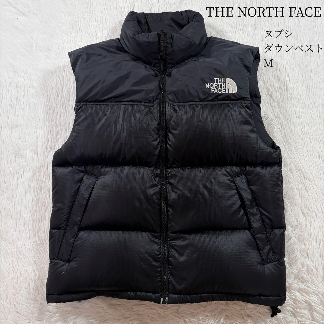 人気 ザノースフェイス ヌプシ ダウンベスト ブラック M