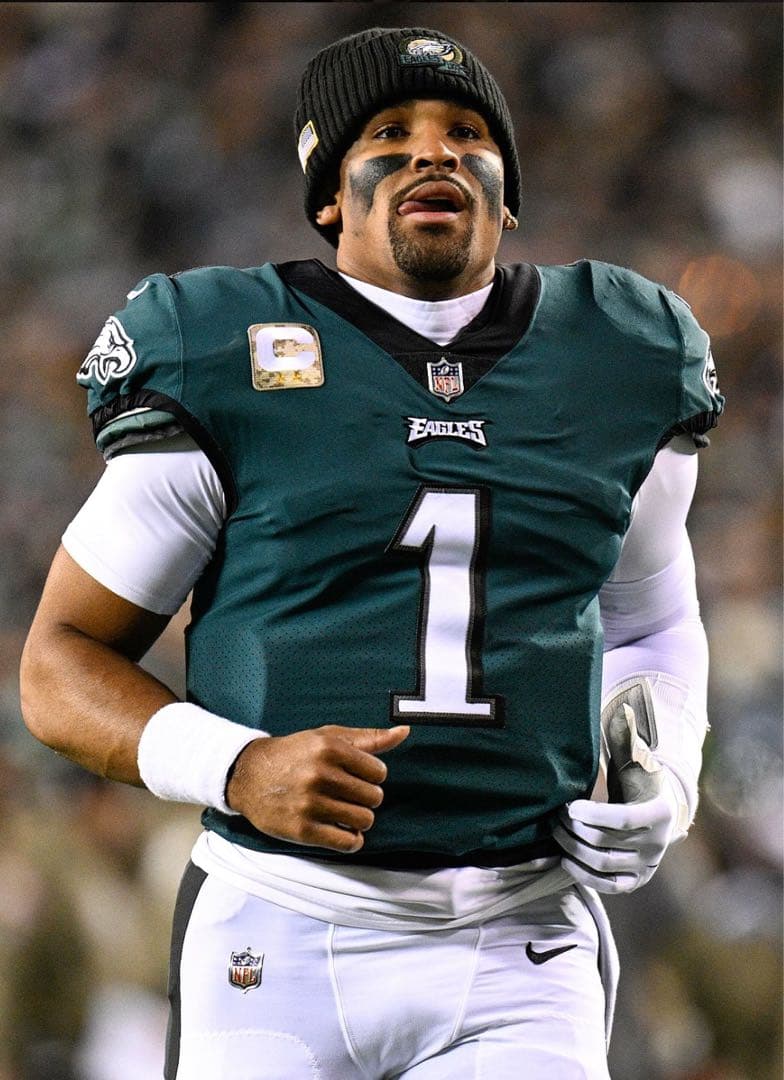 NFL フィラデルフィア　イーグルス　ジェイレン　ハーツ　ユニフォーム　Lサイズ