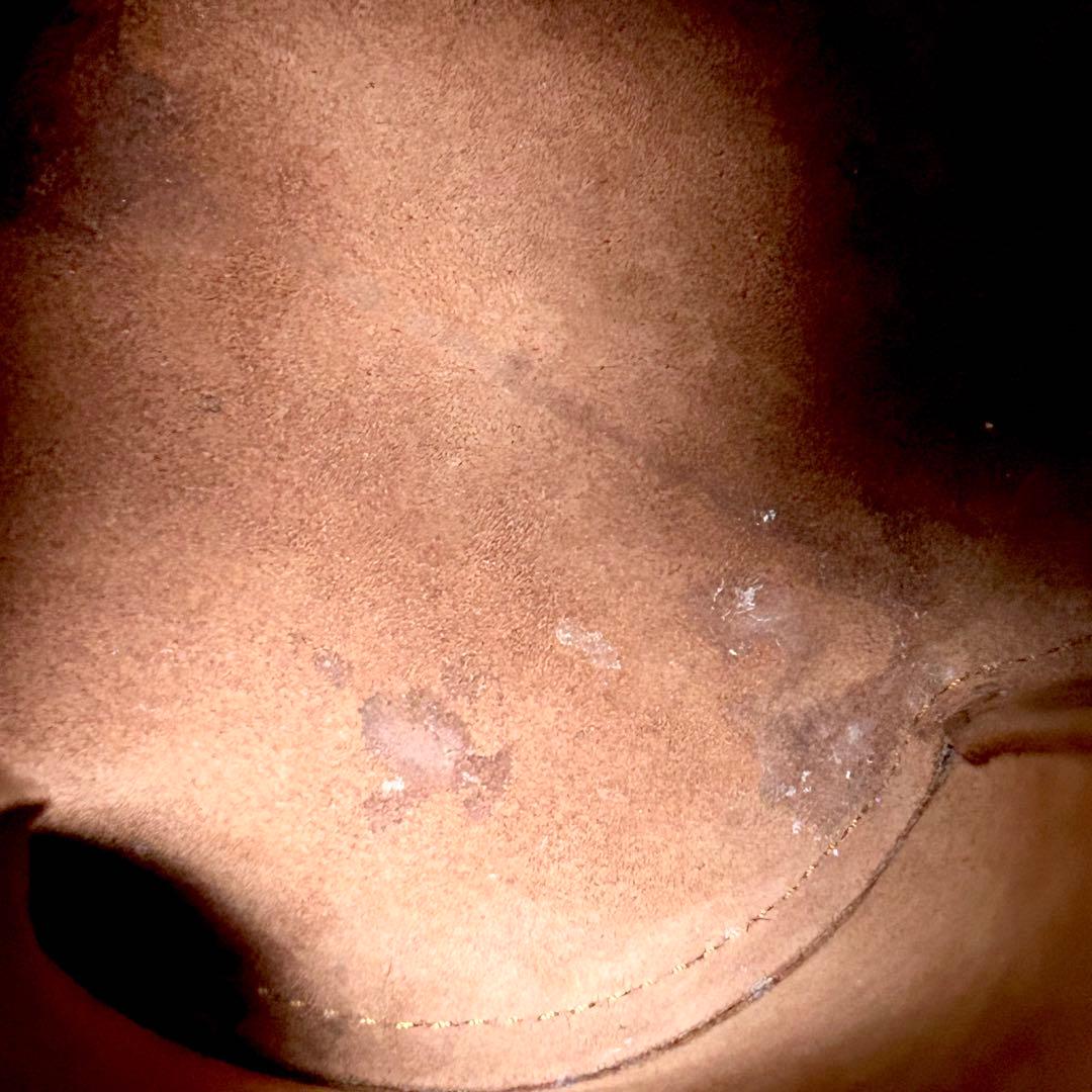 【美品】ポレーヌ カヌレバッグ ブラウン レザー