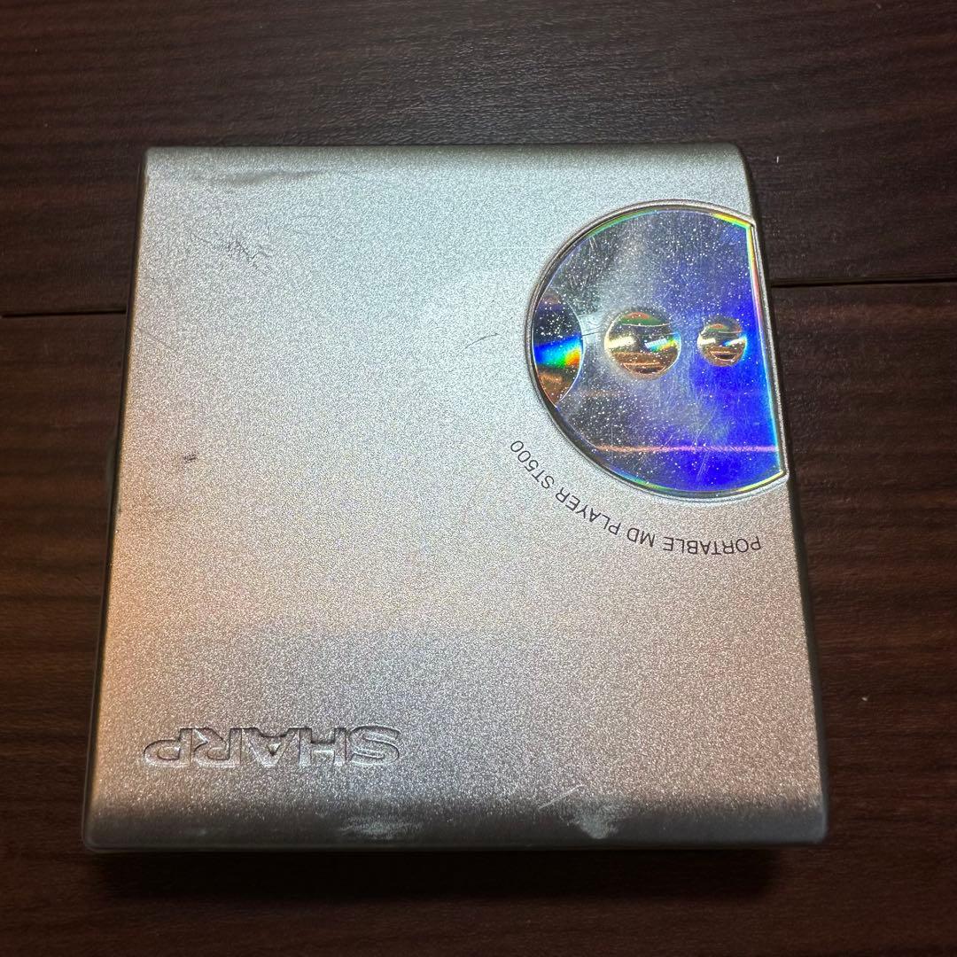 SHARP MD-ST500-W MD プレーヤー 5539