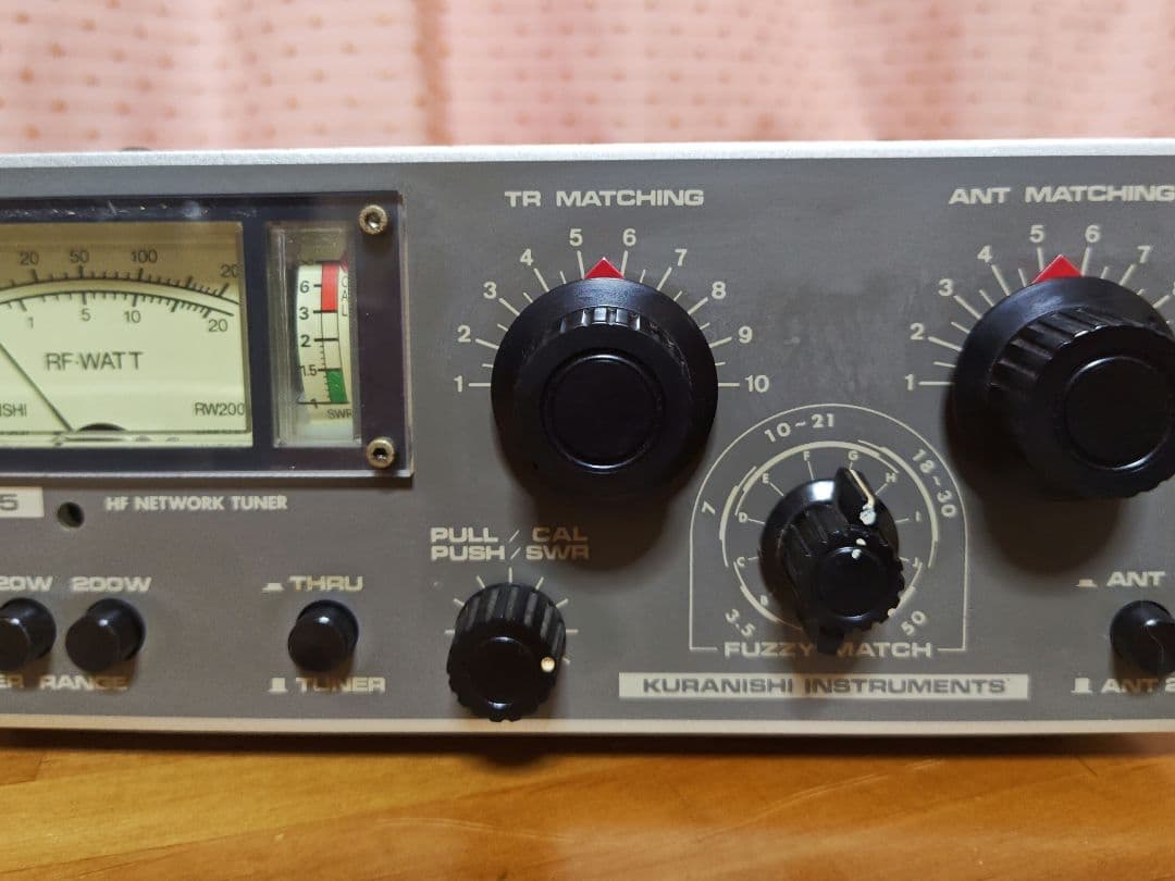 クラニシ NT-535 HF/50MHz 200W アンテナチューナーSWR計