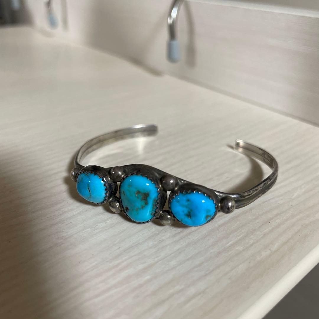 インディアンジュエリー ターコイズ バングル
