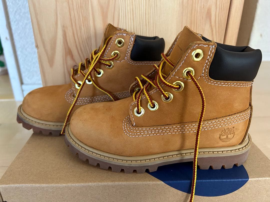 Timberland キッズ ブーツ ブラウン 17cm 1度着用