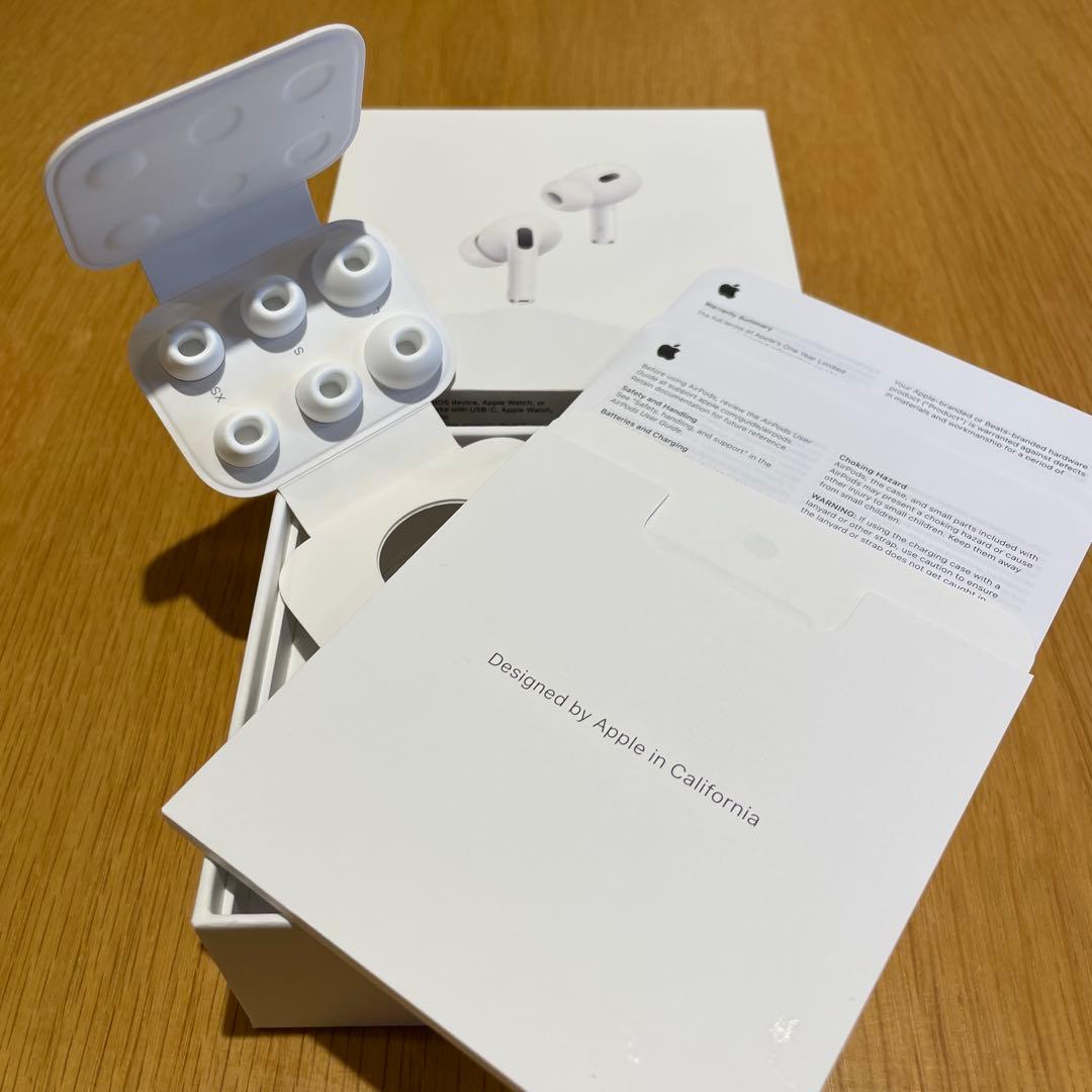 AirPods Pro2 ワイヤレスイヤホン (イヤホンのみ/ケース無し)