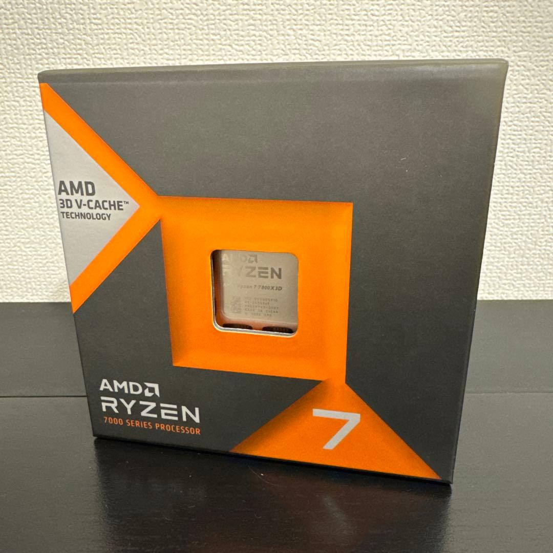 AMD Ryzen 7800X3D Box 新品未開封