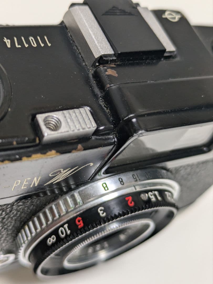 改造用　修理　ジャンクOLYMPUS-PEN W ハーフフィルムカメラ