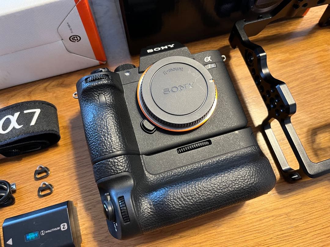SONY α7Ⅲ バッテリーグリップ ゲージ