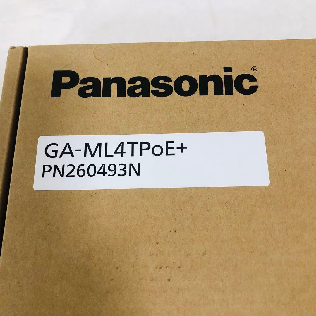 パナソニック　スイッチングハブ GA-ML4TPoE+ PN260493N