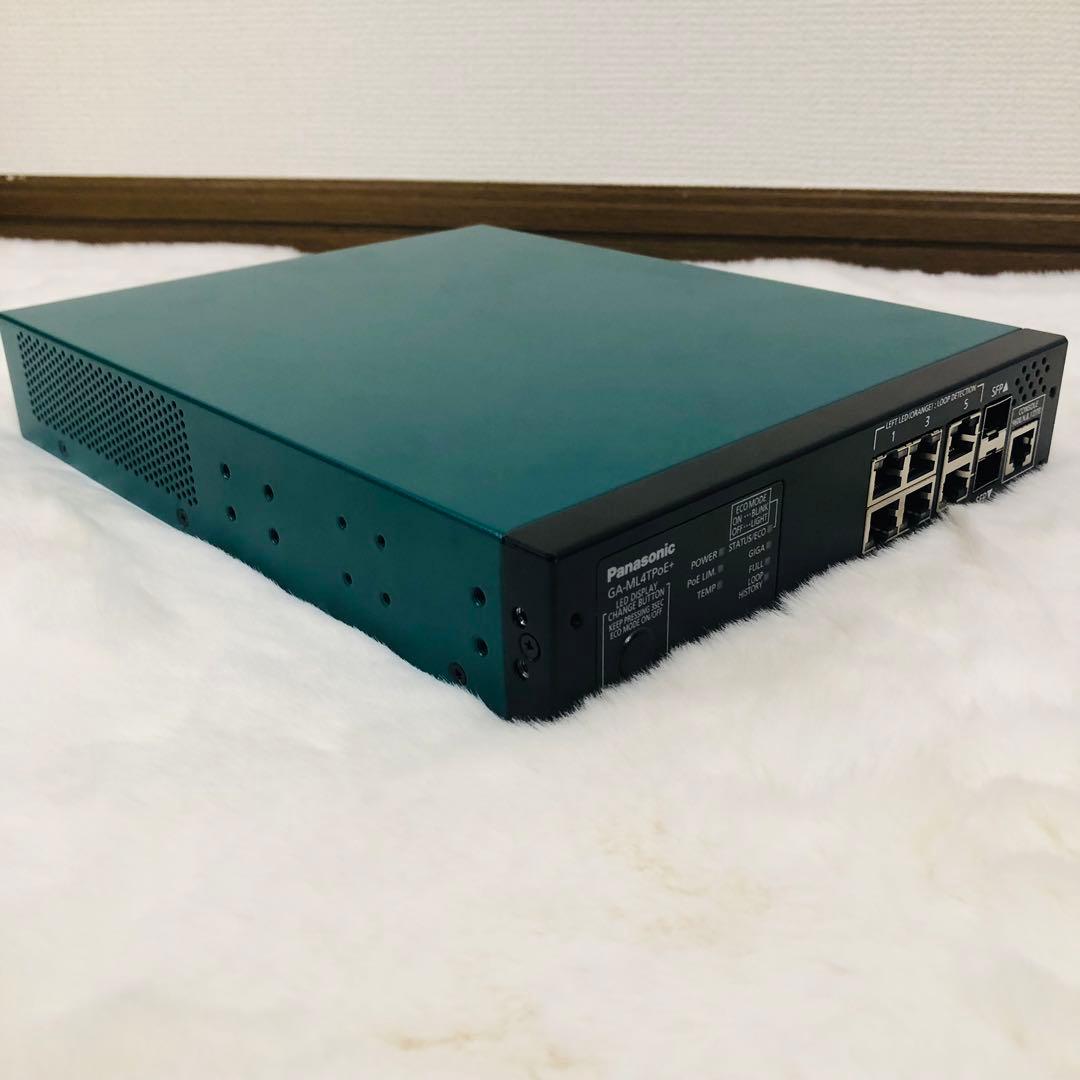 パナソニック　スイッチングハブ GA-ML4TPoE+ PN260493N