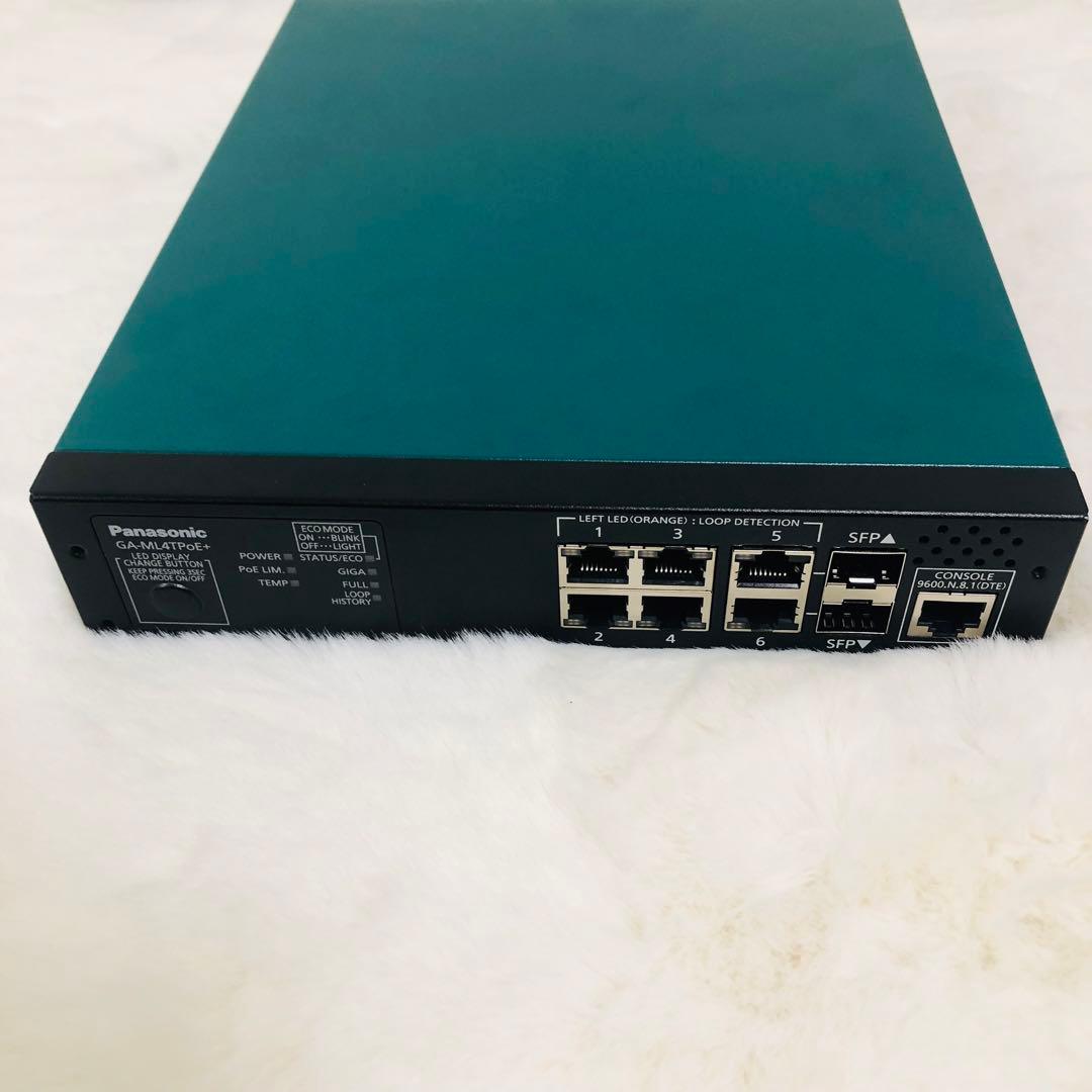 パナソニック　スイッチングハブ GA-ML4TPoE+ PN260493N
