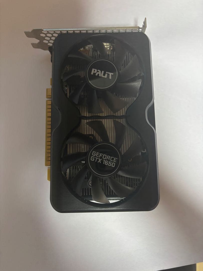 動作確認済み PALIT GeForce GTX 1650 グラフィックボード