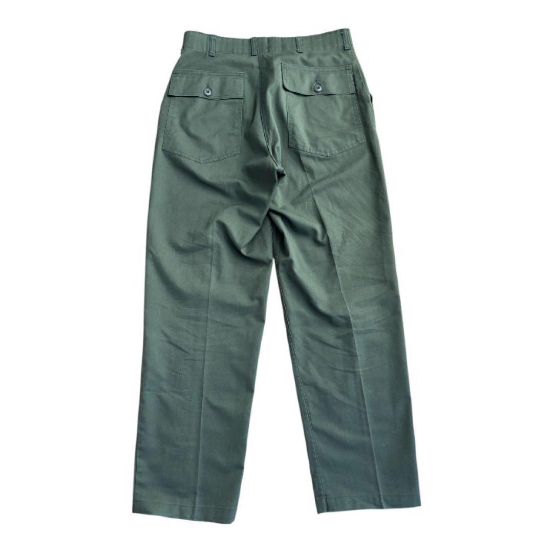 80s 1987 米軍 実物 OG-507 ベイカーパンツ 32×29