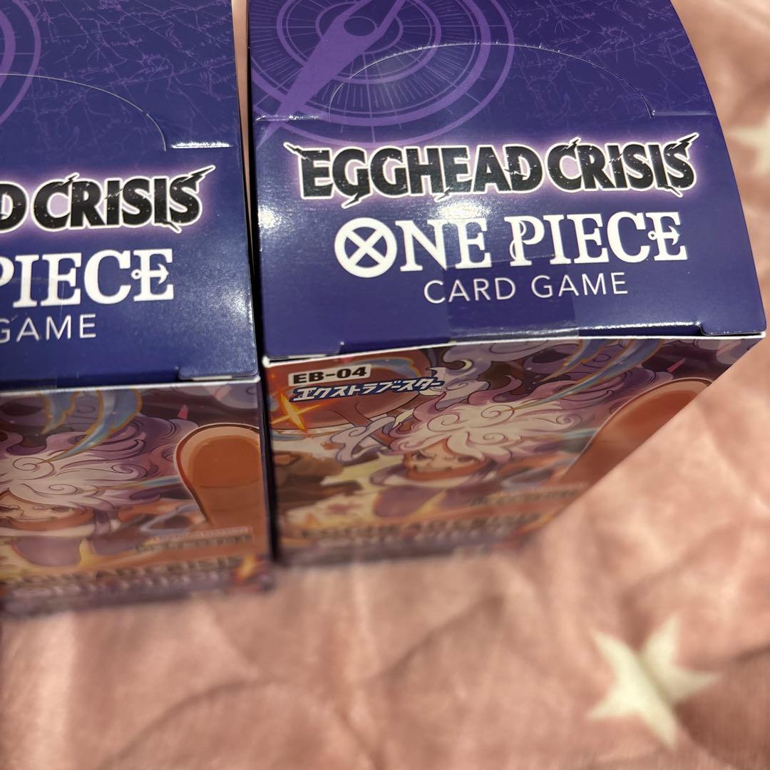 新品未開封 ONE PIECE エッグヘッドクライシス 3BOX