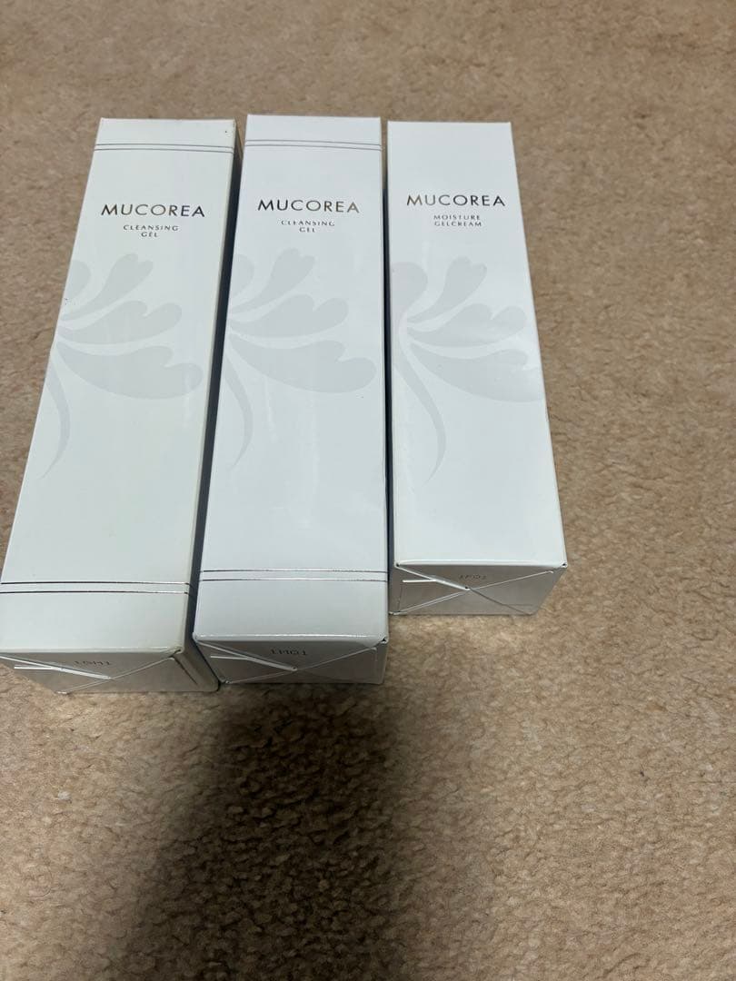 ゆぅさま専用 MUCOREA クレンジング2本セット ゲルクリーム1本 青汁