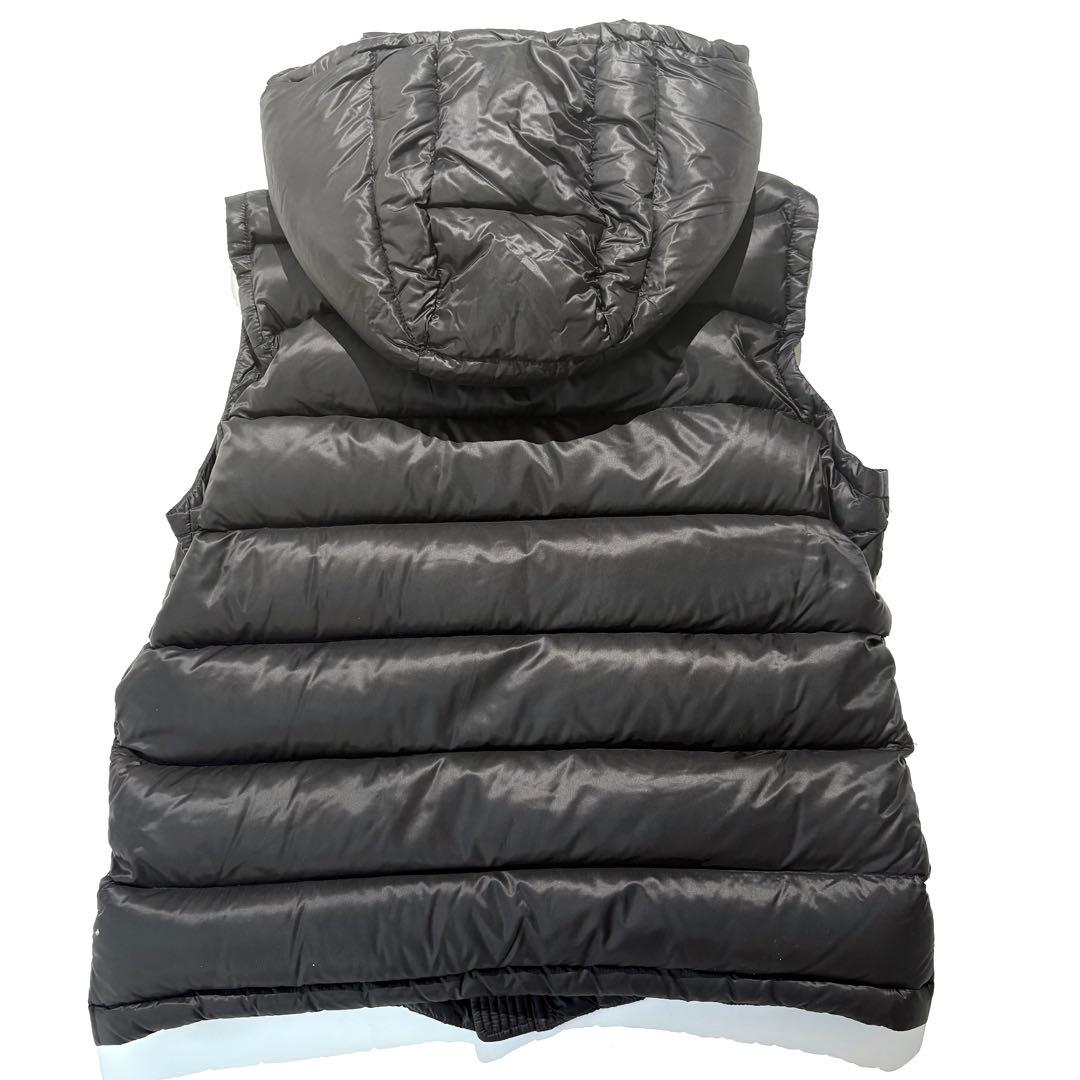 【未使用級】MONCLER ダウンベスト フーディー GERS ブラック 3