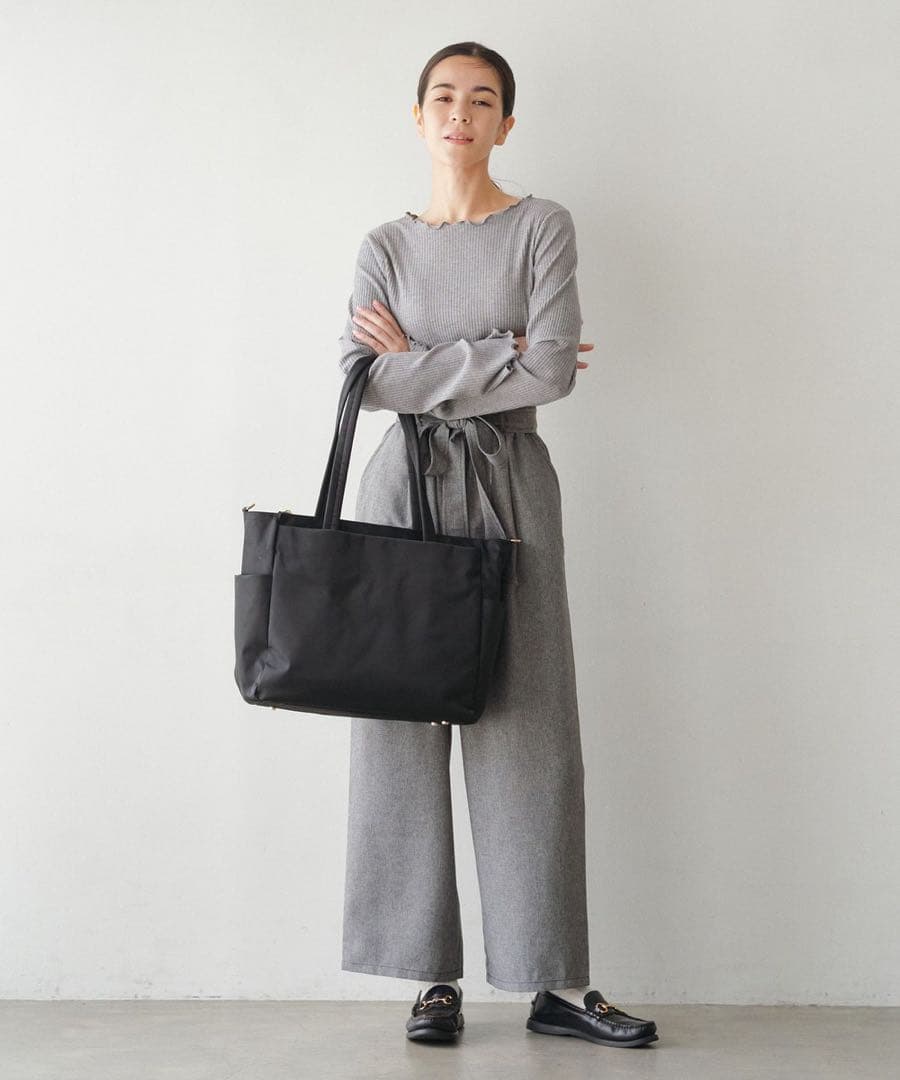 無重力トートバッグ Afternoon tea ブラック