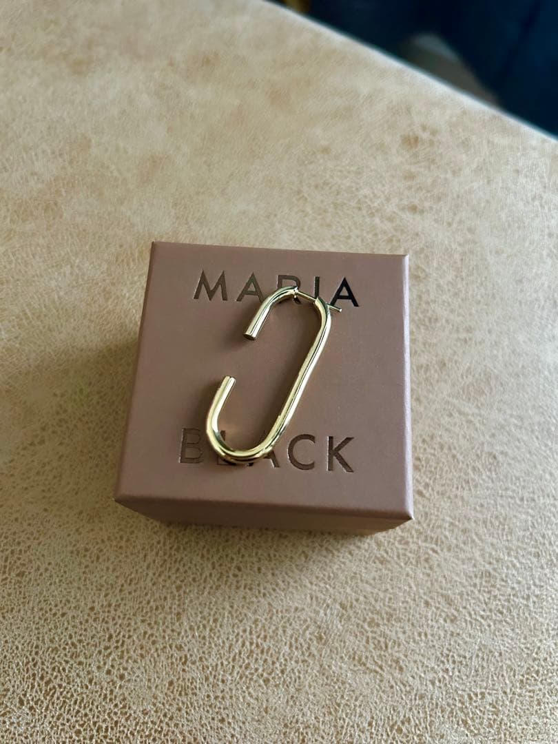 MARIA BLACK ゴールド ピアス(片耳用)