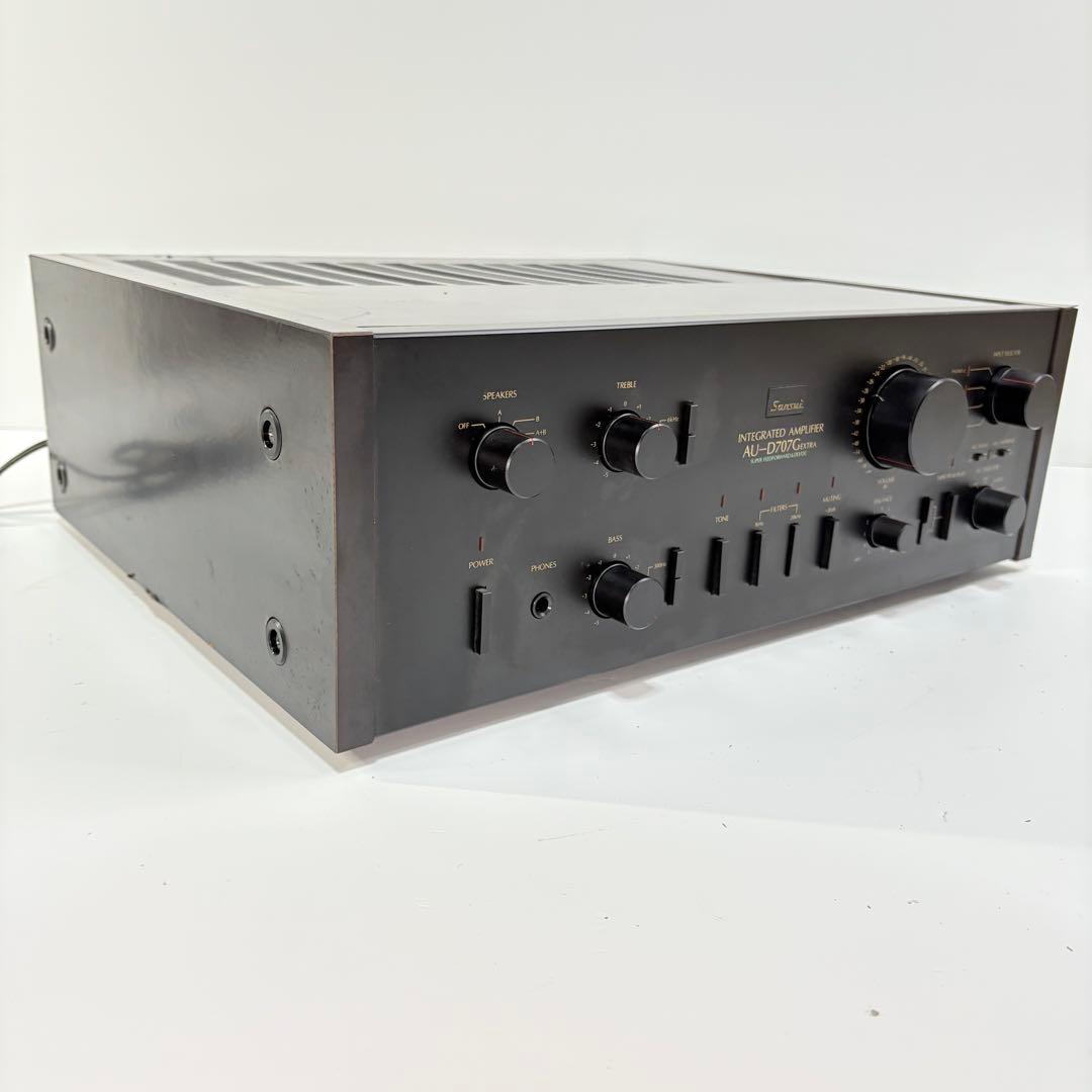 【完動整備品】 SANSUI プリメインアンプ AU-D707G(2077)