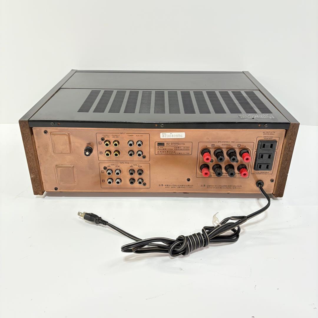 【完動整備品】 SANSUI プリメインアンプ AU-D707G(2077)