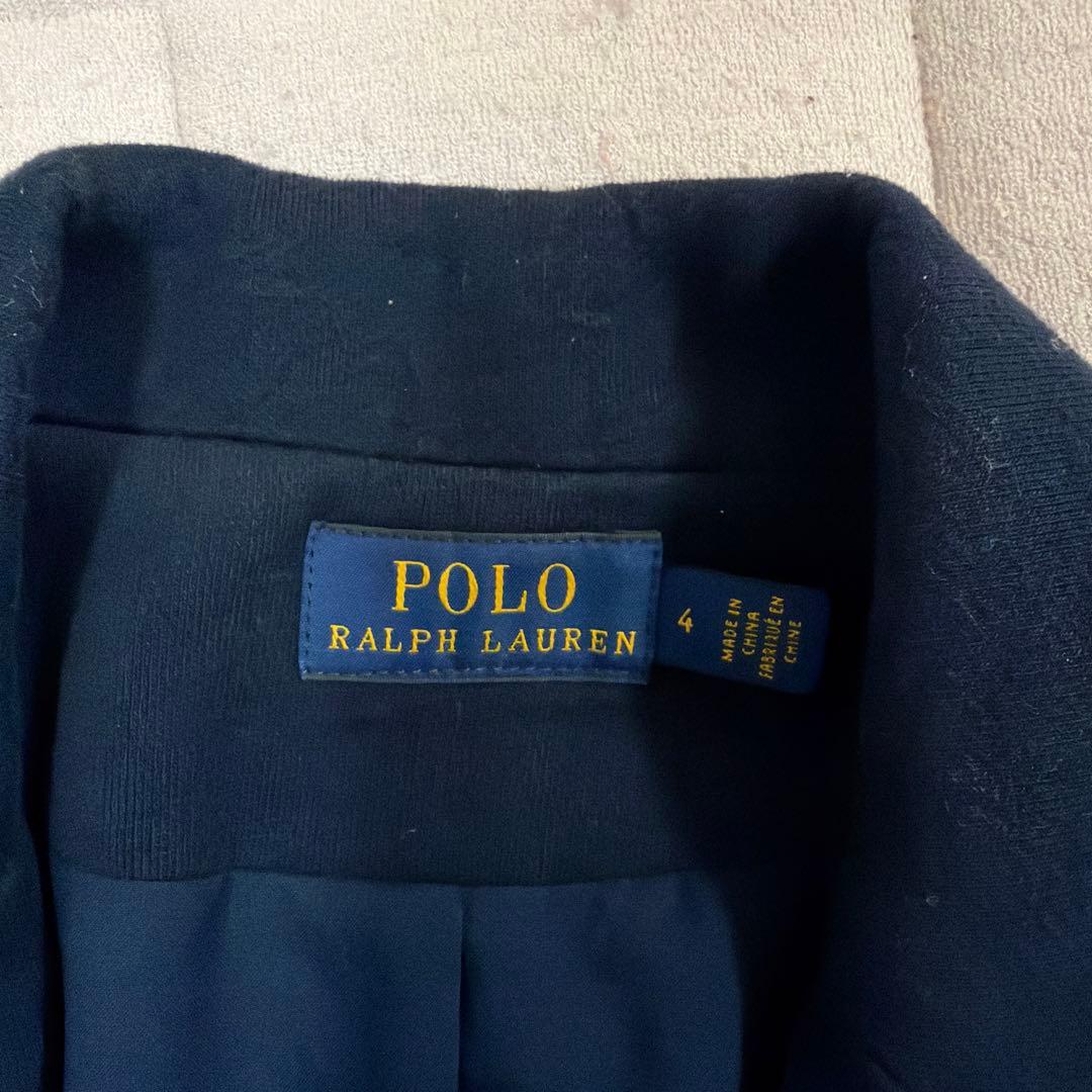 neneさま専用ポロラルフローレン ジャケット　紺ブレ　金ボタン　エンブレム　4