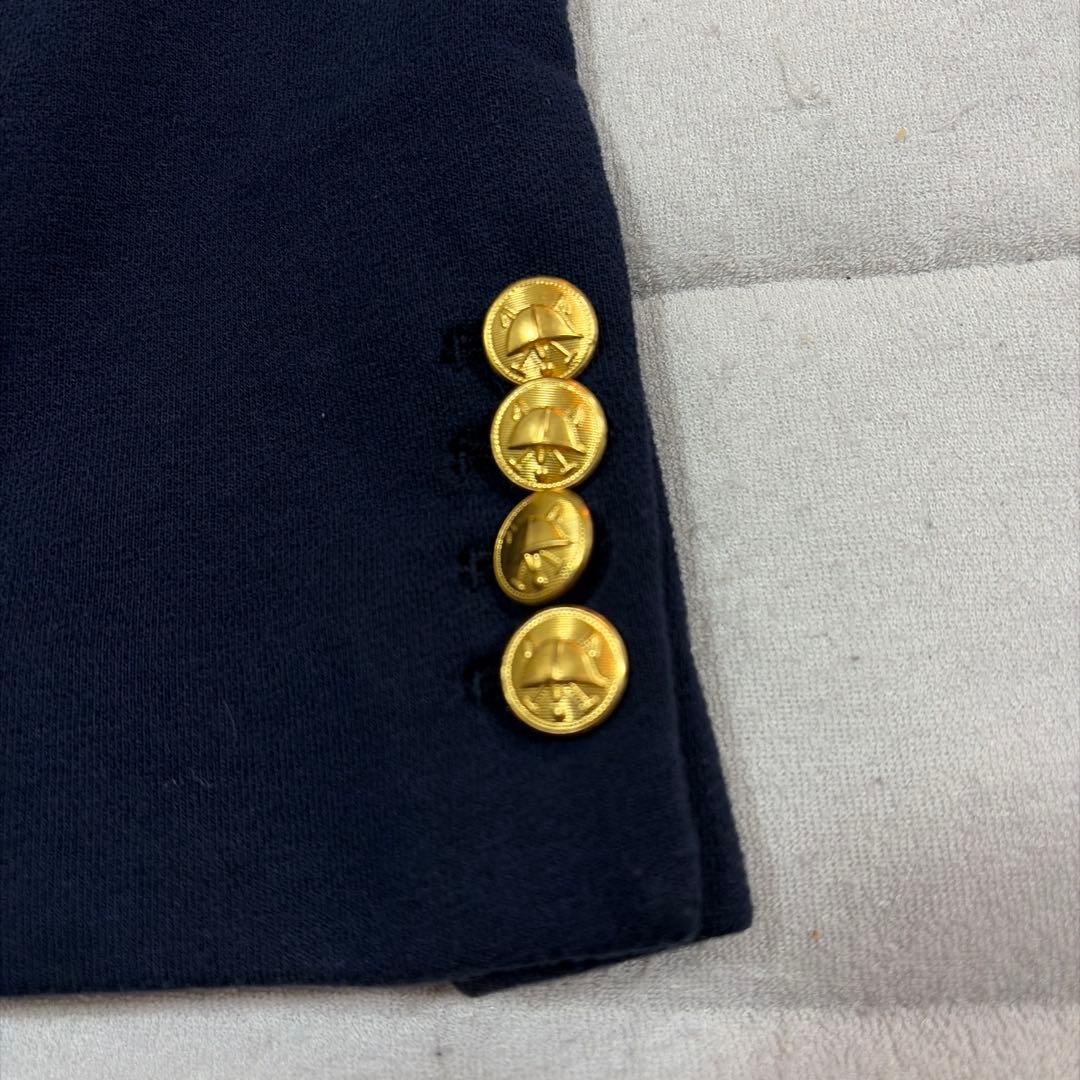 neneさま専用ポロラルフローレン ジャケット　紺ブレ　金ボタン　エンブレム　4